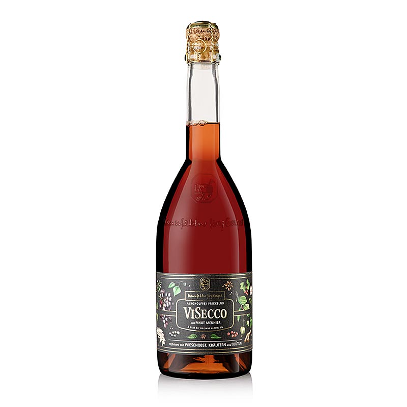 Jörg Geiger Visecco Pinot Meunier (Obst, Kräuter, Blüten) alkoholfrei 0,75 L, 750 ml