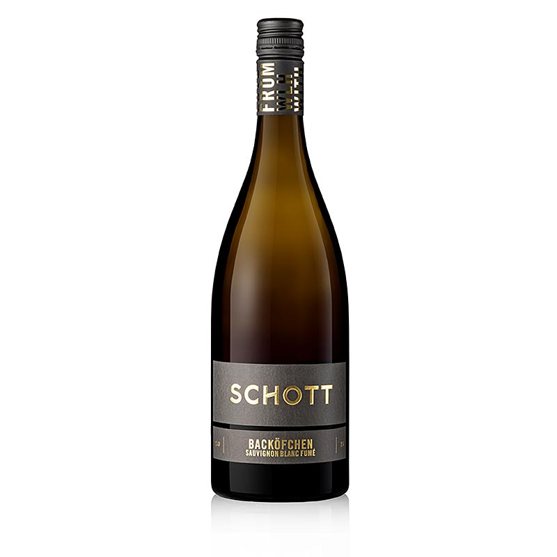 2022er Backöfchen Sauvignon Blanc Fumé, trocken, 12,5 % vol., Schott, 750 ml