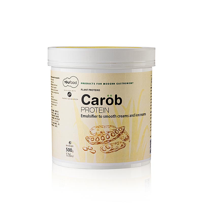 CAROB PROTEIN, Johannisbrotbaum Protein, 500g, TÖUFOOD, 500 g