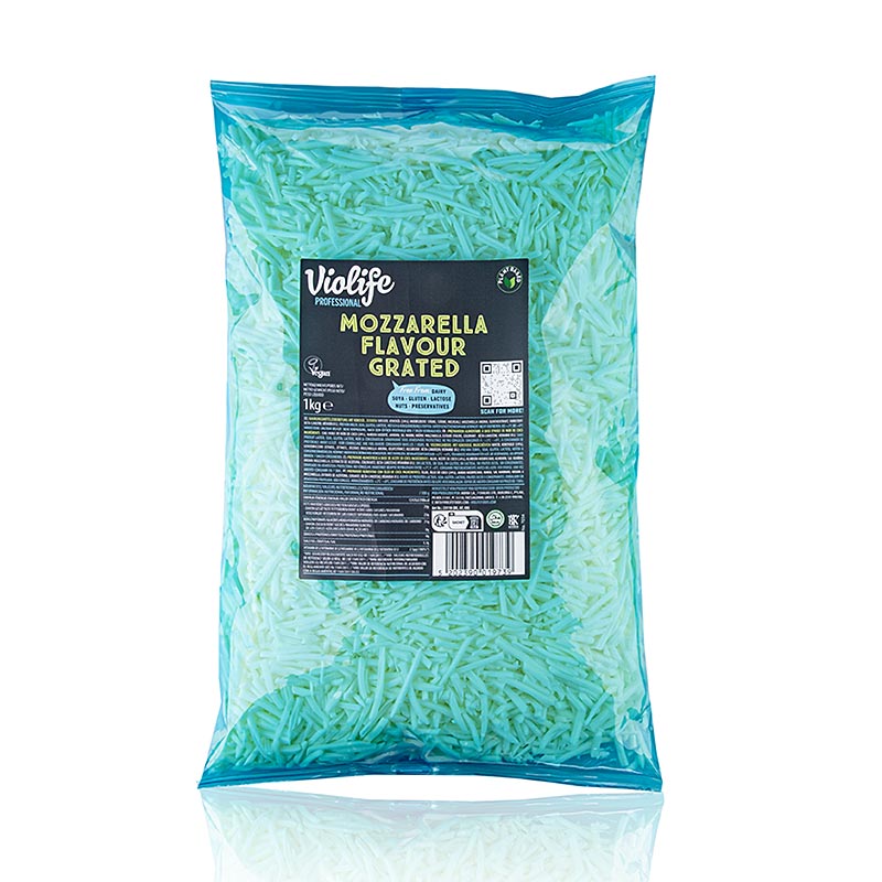 Violife - Mozzarellageschmack, gerieben, vegane Käsealternative, 1 kg