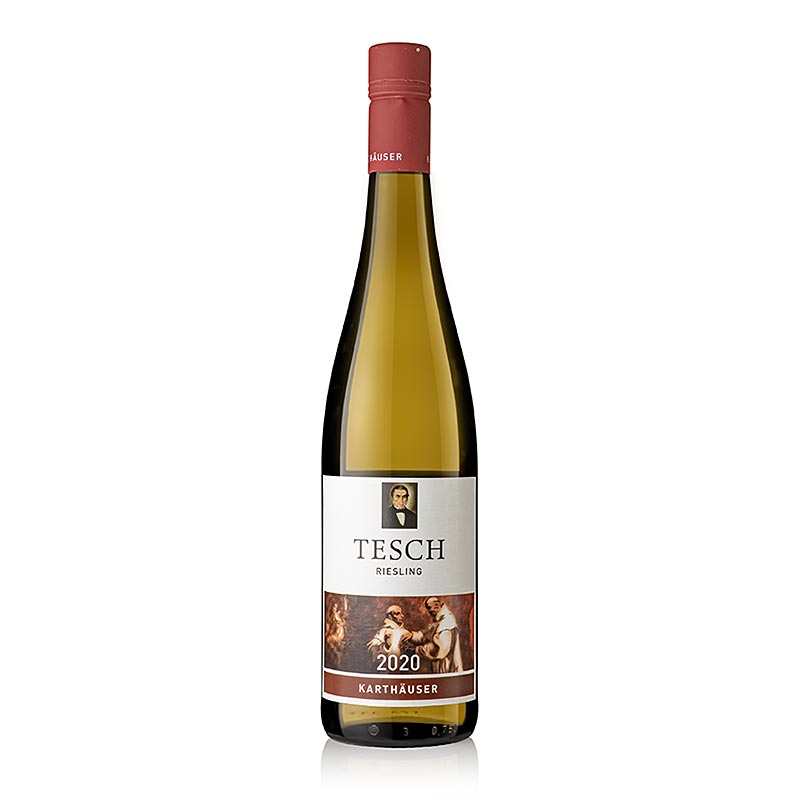 2020er "Karthäuser", Riesling, trocken, 12,5 % vol., Tesch (rostrote Kapsel), 750 ml