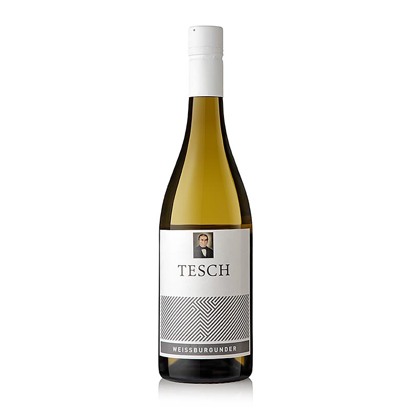 2023er Weißburgunder "T", trocken, 12,5 % vol., Tesch, 750 ml