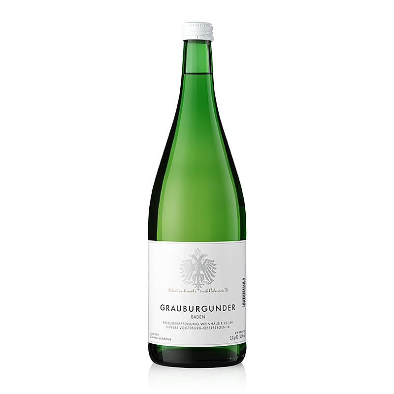 2023er Grauburgunder, trocken, 12,5 % vol., Franz Keller, 1 l