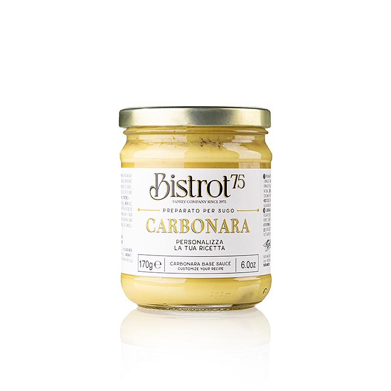 Tartuflanghe - Carbonara Sauce, küchenfertig, 170 g