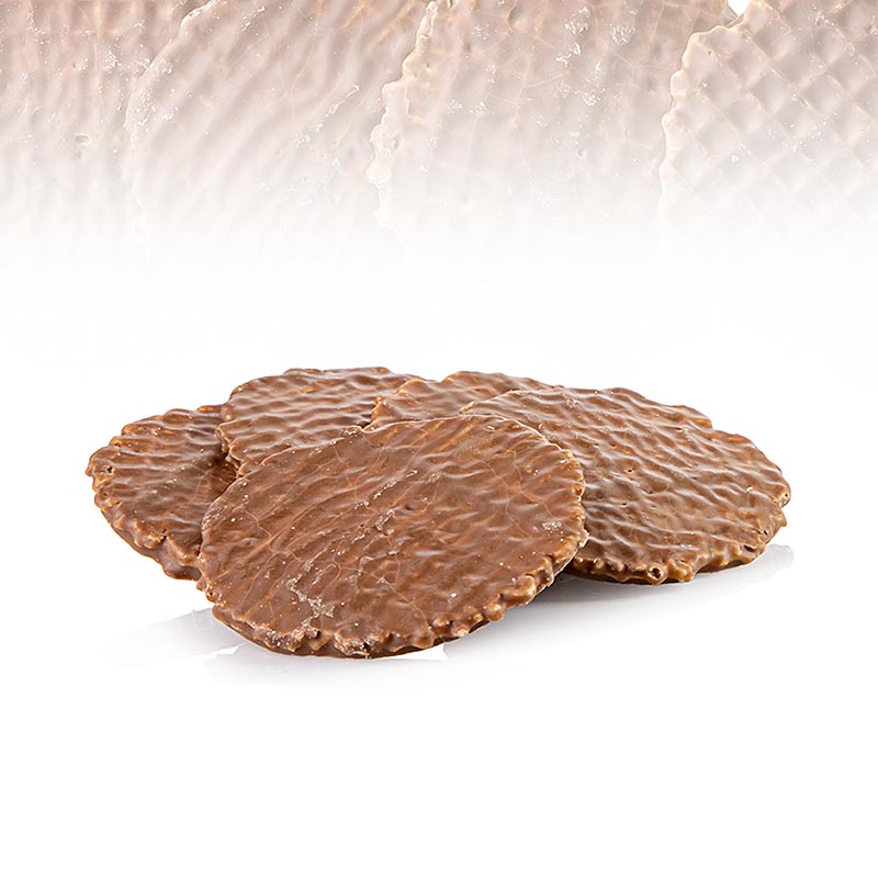 Blattert Mühle Vollmilch Dinkelwaffel Gebäck, 150 g