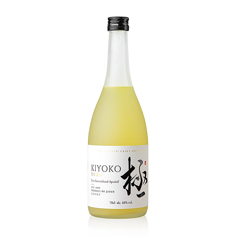 Kiyoko Yuzu - Aperitif aus Yuzu und Sake, 10 % vol., Japan, 700 ml
