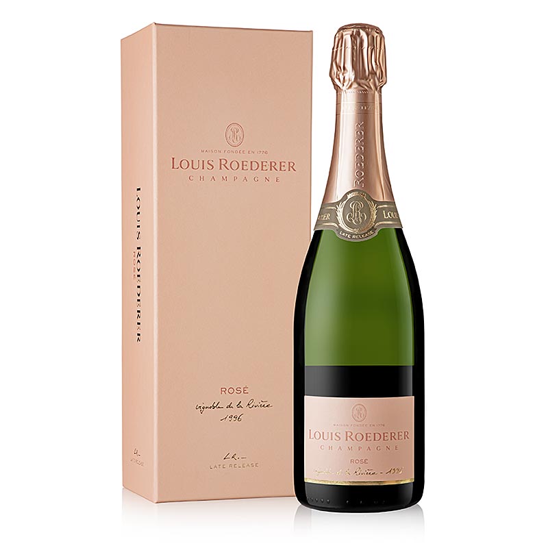 Champagner Roederer 1996er Late Release Deluxe ROSÉ, Brut, 12 % vol., 750 ml