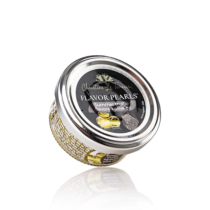 GlobeXplore - Perles D´Huile - Olivenölkaviar mit Trüffel, Perlen aus Olivenöl (spherical), 45 g