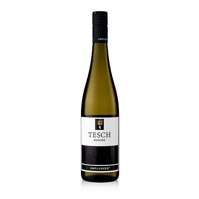 2023er "Unplugged" Riesling, trocken, 12,5 % vol., Tesch, 750 ml