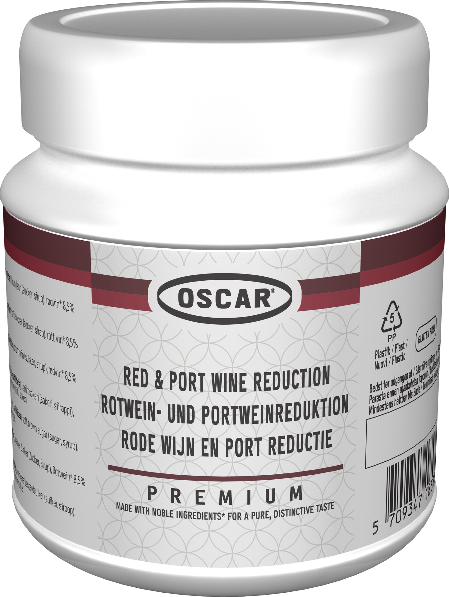 OSCAR® Rotwein- und Portweinreduktion glutenfrei im 580-g-Glas