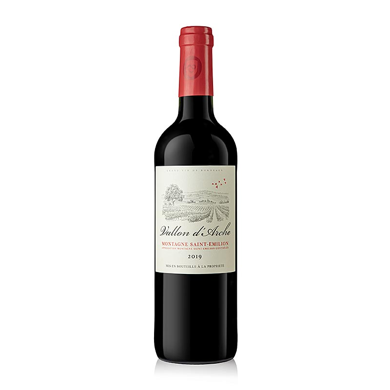 Chateau Vallon d´Arche 2019er Rotwein Montagne St. Emilion, trocken, 13,5 % vol., 750 ml
