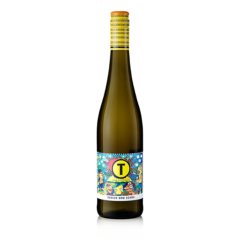2023er Riesling "SCHICK und SCHÖN" QW, trocken, 12,5 % vol., Tina Pfaffmann, 750 ml
