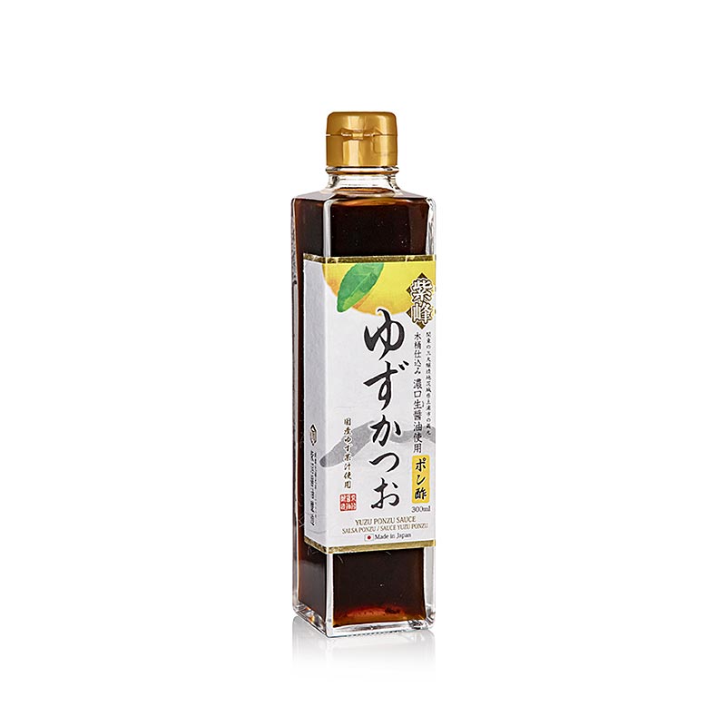 Yuzu Ponzu Sauce mit Katsuobushi, Shibanuma, Japan, 300 ml