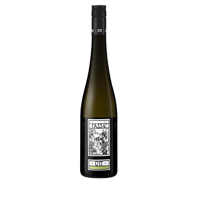 2024er "Fass 4" Grüner Veltliner QW, trocken, 13 % vol., Ott, BIO, 750 ml