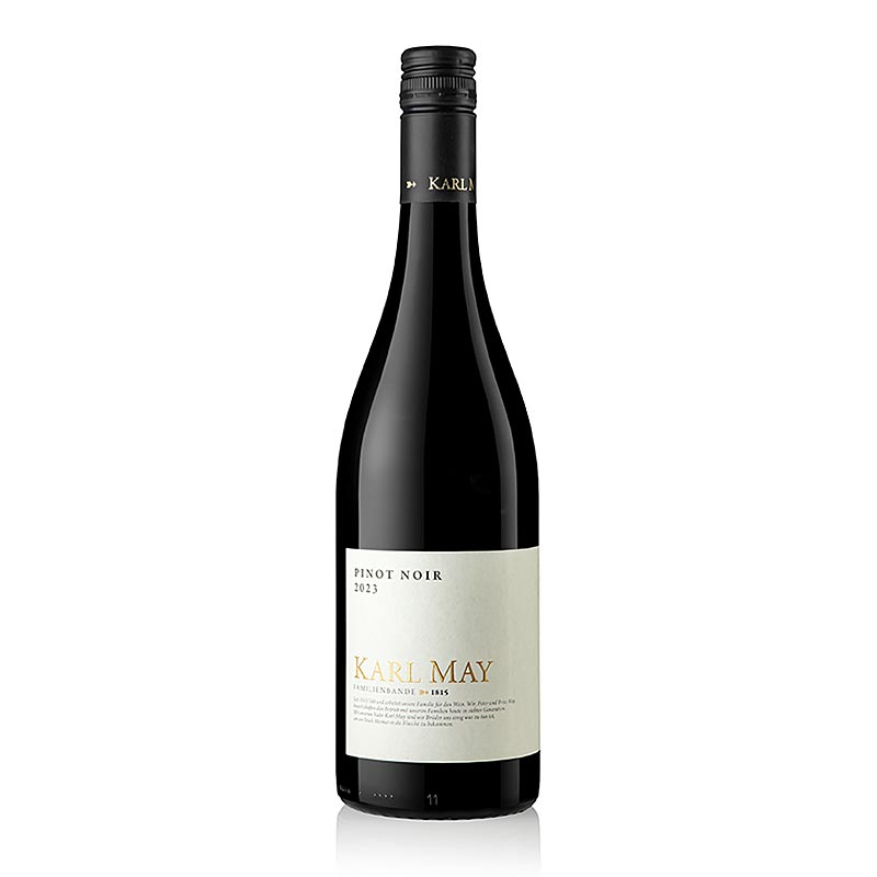 2023er Pinot Noir Gutswein QW, trocken, 12,5 % vol., Karl May, BIO, 750 ml
