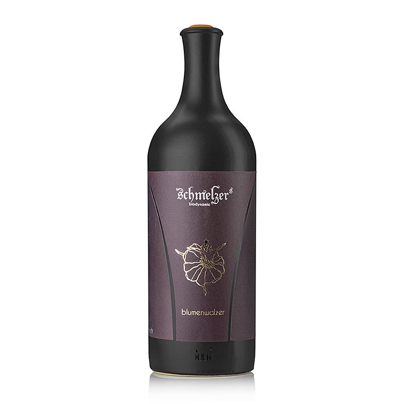 "BlumenWalzer" Orange Weißwein, trocken, 12,5 % vol., Georg Schmelzer, Tonflasche BIO, 750 ml