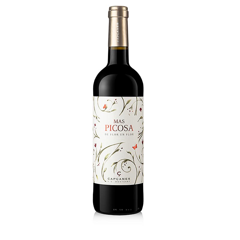2023er "Mas Picosa Negre" Rotwein D.O., trocken, 14,5 % vol., Capcanes, vegan, BIO, 750 ml