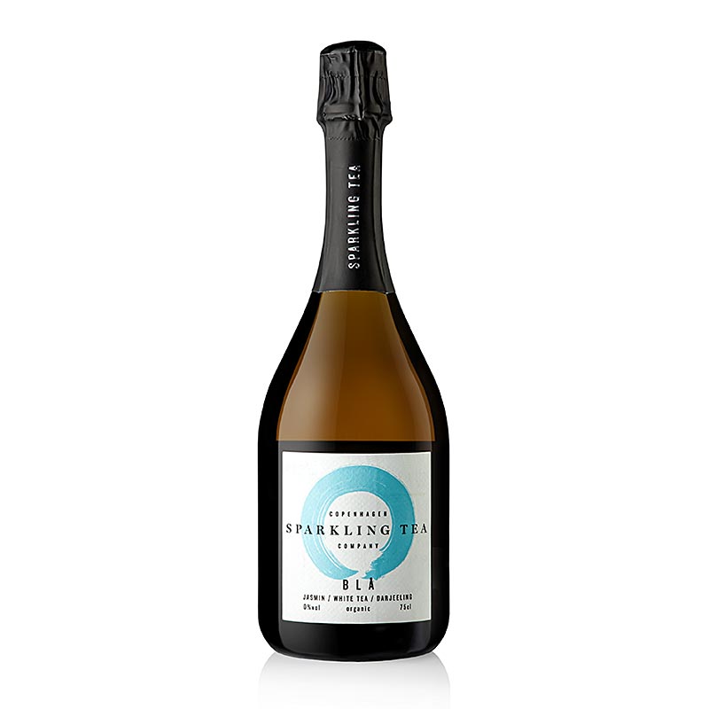 Copenhagen Sparkling Tea BLA Jasmin, weißer Tee, Darjeel. alkoholfrei, BIO, 750 ml