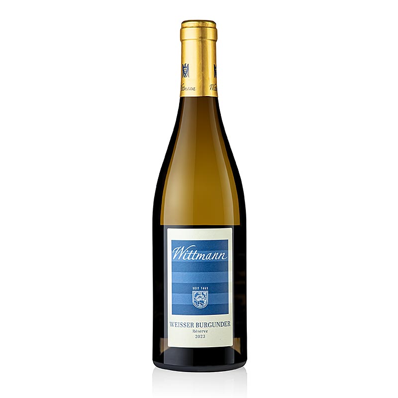 2023er Weißer Burgunder Reserve QW, trocken, 12,5 % vol., Wittmann, BIO, 750 ml
