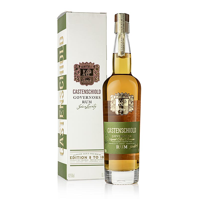 Castenschiold Governors Rum (Jungferninsel St. Thomas) 40% Vol., 700 ml