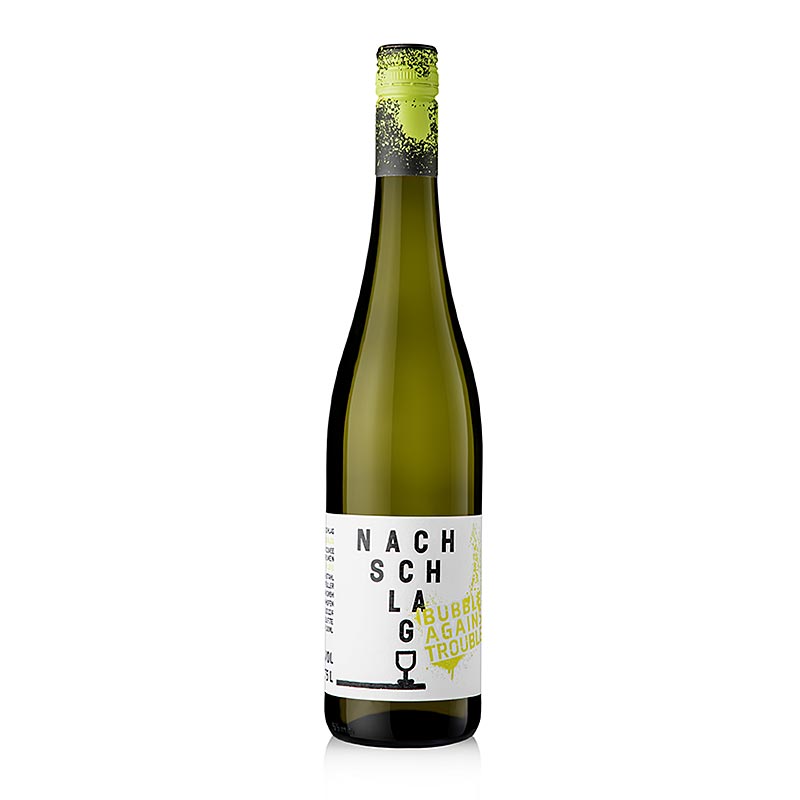 2024er Nachschlag! Bubbler Against Troubles Perlwein, trocken 11 % vol., Stahl, 750 ml
