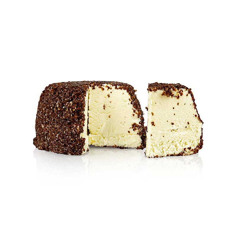 Delice Pommard Coque, franz. Frischkäse aus Kuhmilch mit Senfkörnern, 110 g