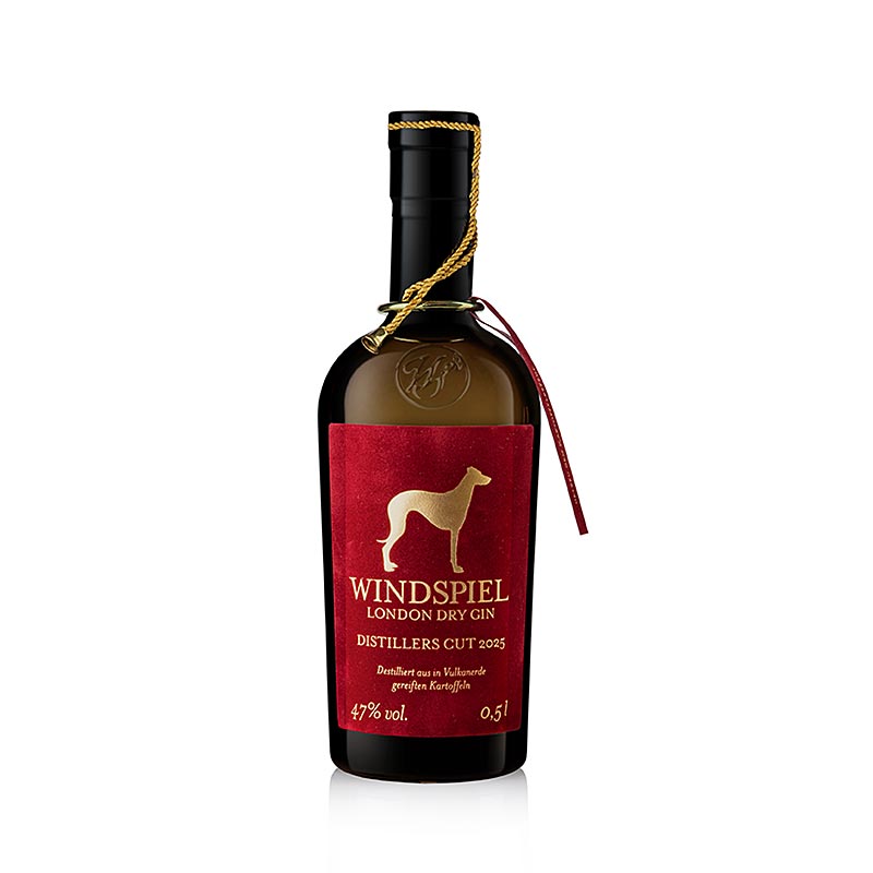 Windspiel 2025er Distillers Cut Premium Dry Gin, 47 % vol., Eifel, 500 ml