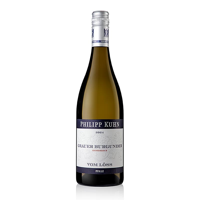 2024er Grauburgunder vom Löss QW, trocken, 12,5 % vol., Philipp Kuhn, BIO, 750 ml