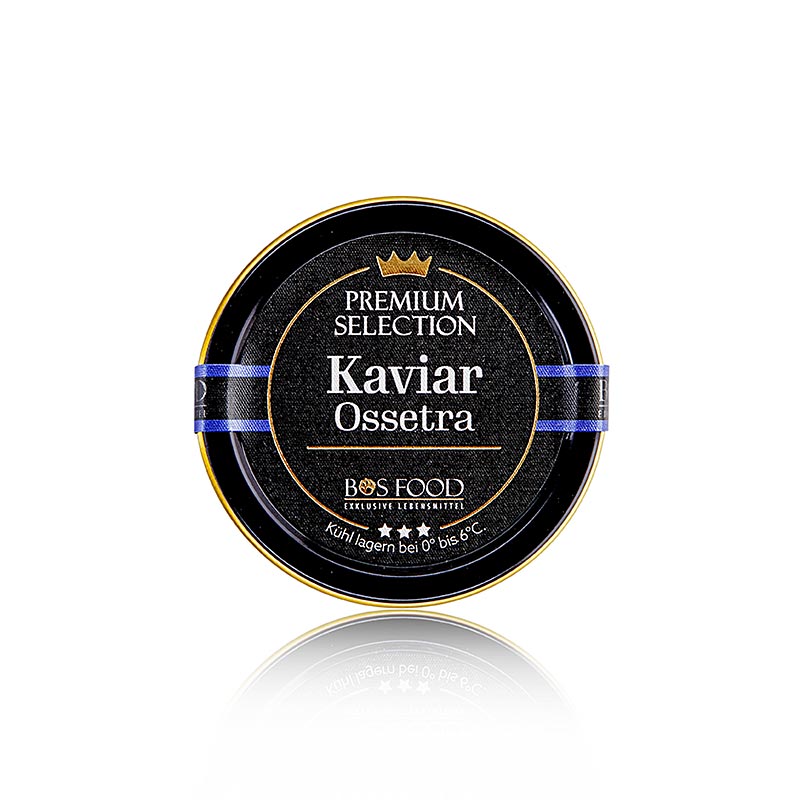 Ossetra (gueldenstaedtii), Aquakultur, ohne Konservierungsmittel, China, 50 g
