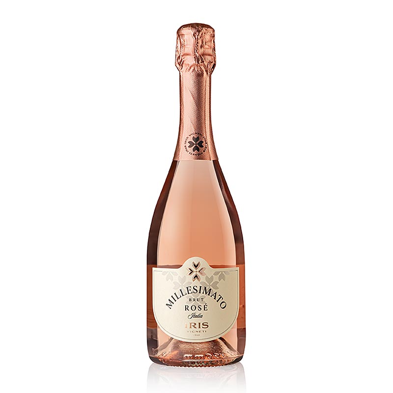 2024er Spagnolo Spumante Rosé Sekt, brut, 11 % vol., Iris Vigneti, 750 ml