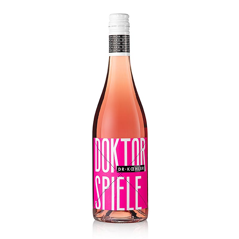 2024er "Doktorspiele" Rose QW, trocken, 11,5 % vol., Dr. Koehler, 750 ml