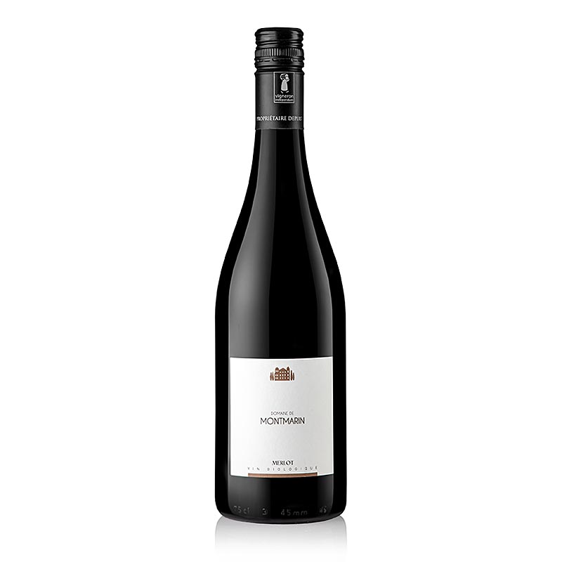 2024er Merlot IGP, trocken, 13,5 % vol., Montmarin, BIO, 750 ml