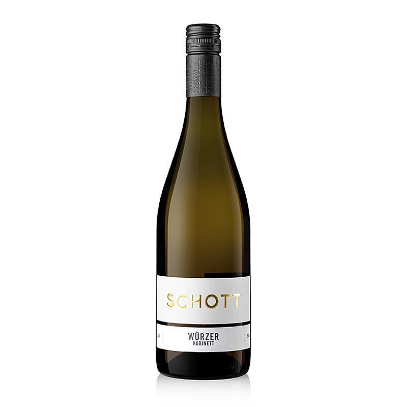 2024er "Würzer" Kabinett Weißwein, süß, 8,5 % vol., Schott, 750 ml
