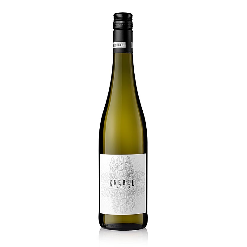 2024er "White Label" Weißwein QW, feinherb, 11 % vol., Knebel Brüder, 750 ml