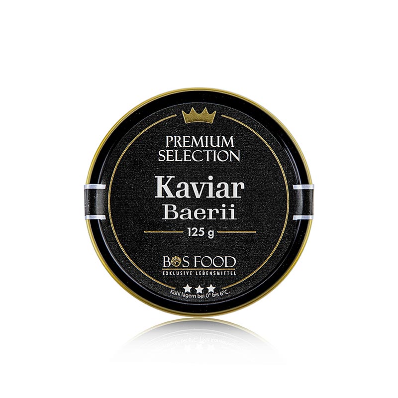 BOS FOOD Premium Selection - Baerii Kaviar (baerii), Aquakultur, ohne Konservier