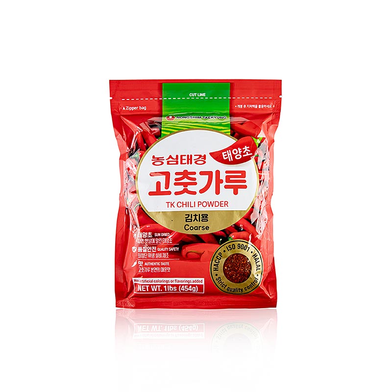Chili Pulver, grob, für z.B. Kim Chee (KimChi), Nongshim (Gochugaru), 454 g