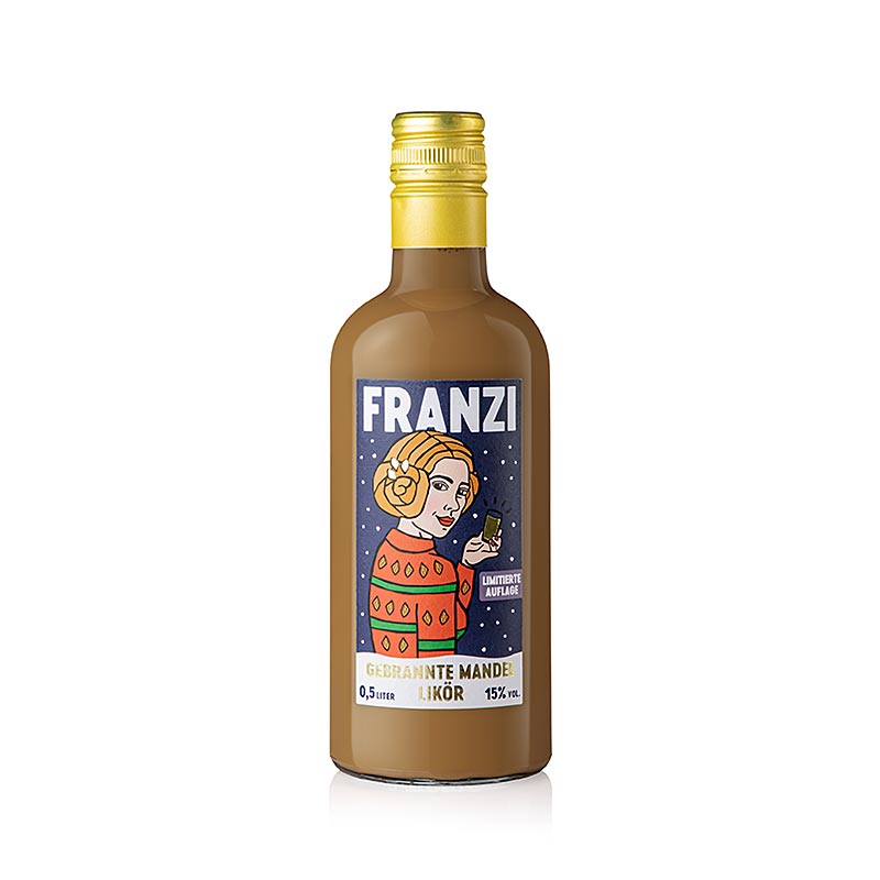 Franzi - Gebrannte Mandel, Likör, 15 % vol., 500 ml