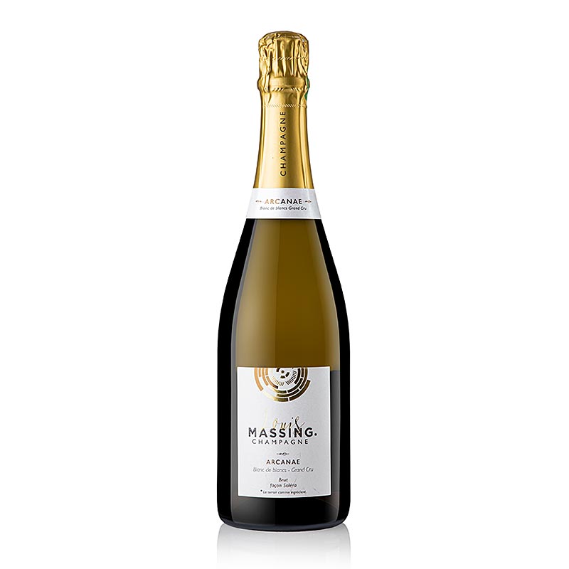 Champagner Massing, "Cuvée Arcanae" Blanc de Blancs, Grand Cru, Brut, 12,5 % vol., 750 ml