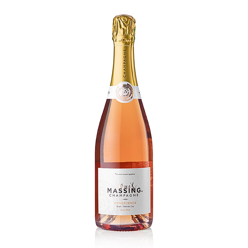 Champagner Massing, "Cuvée Ornescence" Rosé 1. Cru, Brut, 12,5 % vol., 750 ml