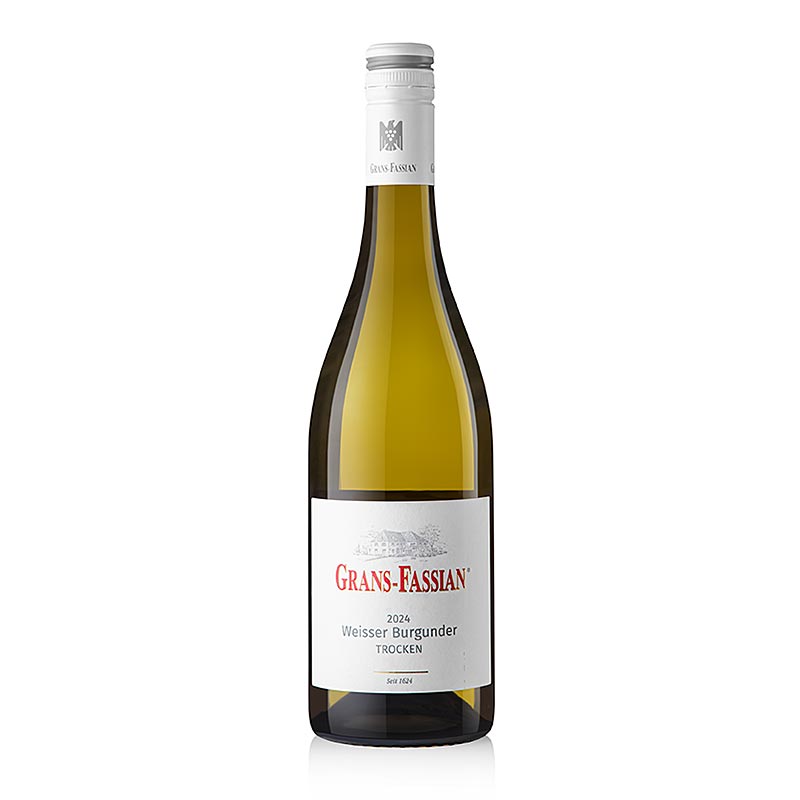 2024er Weißburgunder, trocken, 12 % vol., Grans-Fassian, 750 ml
