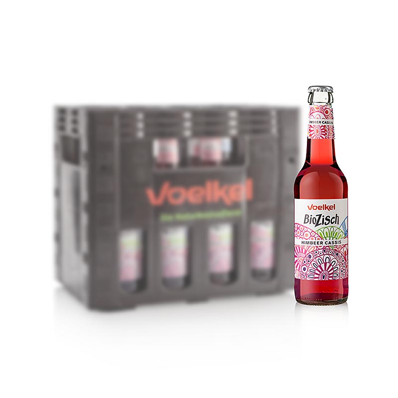 Voelkel - BioZisch Himbeer Cassis, BIO, 3,96 l, 12 x 330ml