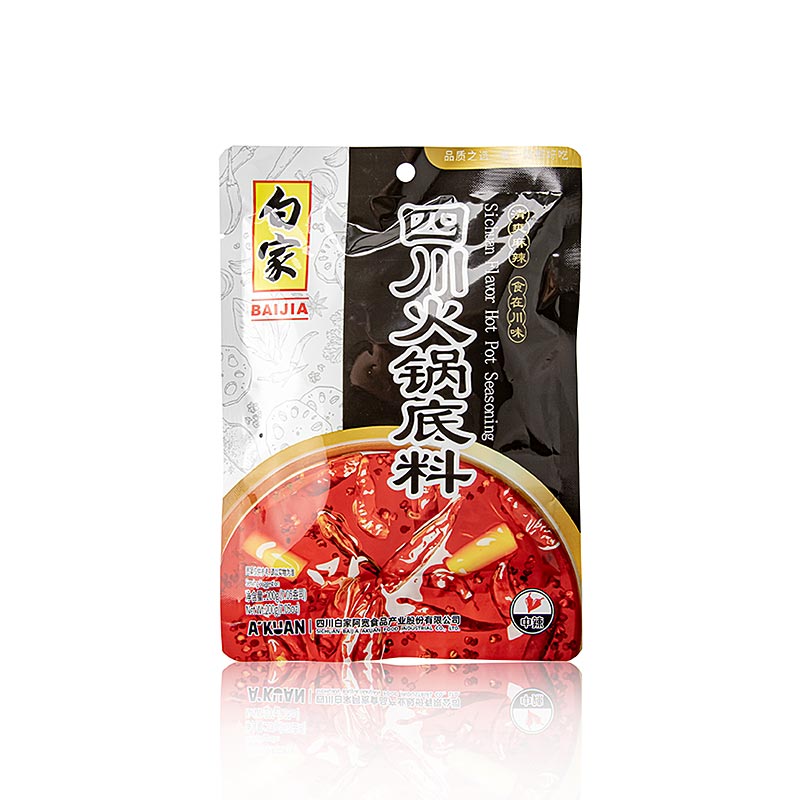 Hot Pot Seasoning "Sichuan Flavor", baijia, 200 g