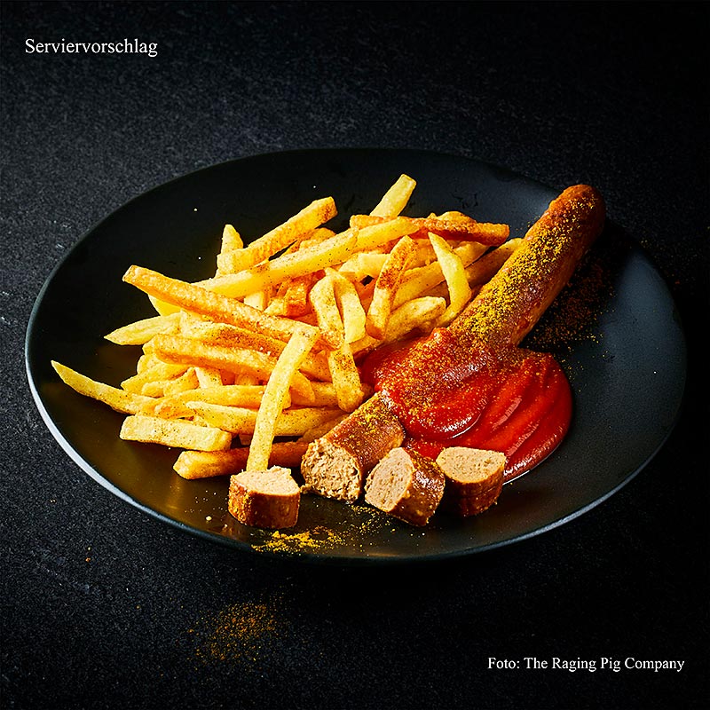 The Raging Pig Company - Currywurst (vegan), 1,2 kg