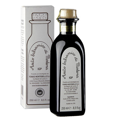 Aceto Balsamico di Modena g.g.A., FM 01, weißer Karton, 250 ml