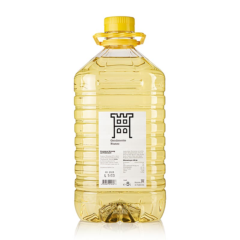 Rocca di Vignola Balsamico Bianco Condimento, 5,4 % Säure, 5 L Kanister