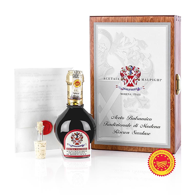 Malpighi - Aceto Balsamico Tradizionale di Modena DOP/g.U., Riserva Secolare, 100 Jahre, Ma