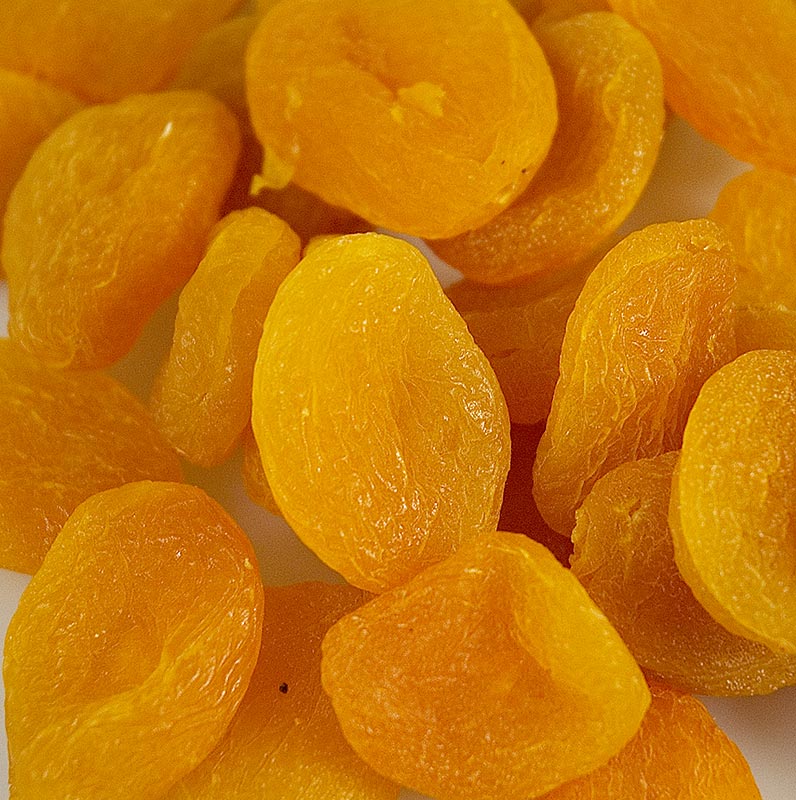 Aprikosen, getrocknet, geschwefelt, orangefarben, 1 kg
