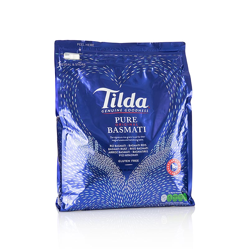 Tilda Basmati-Reis, Reissverschluss-Sack, 5 kg