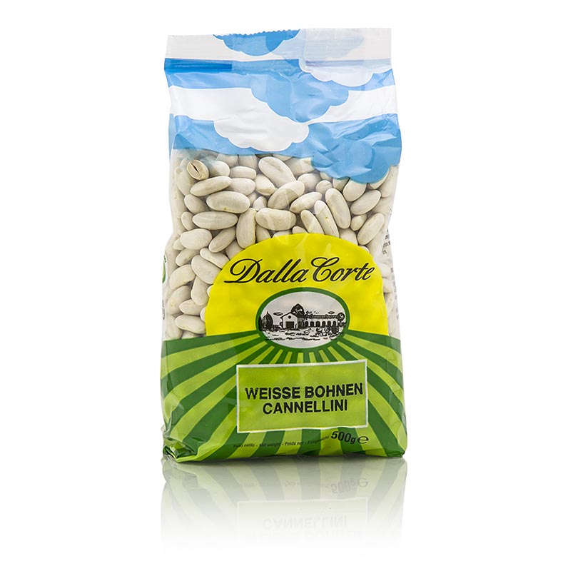 Bohnen, Cannellini, weiß und klein, getrocknet, 500 g