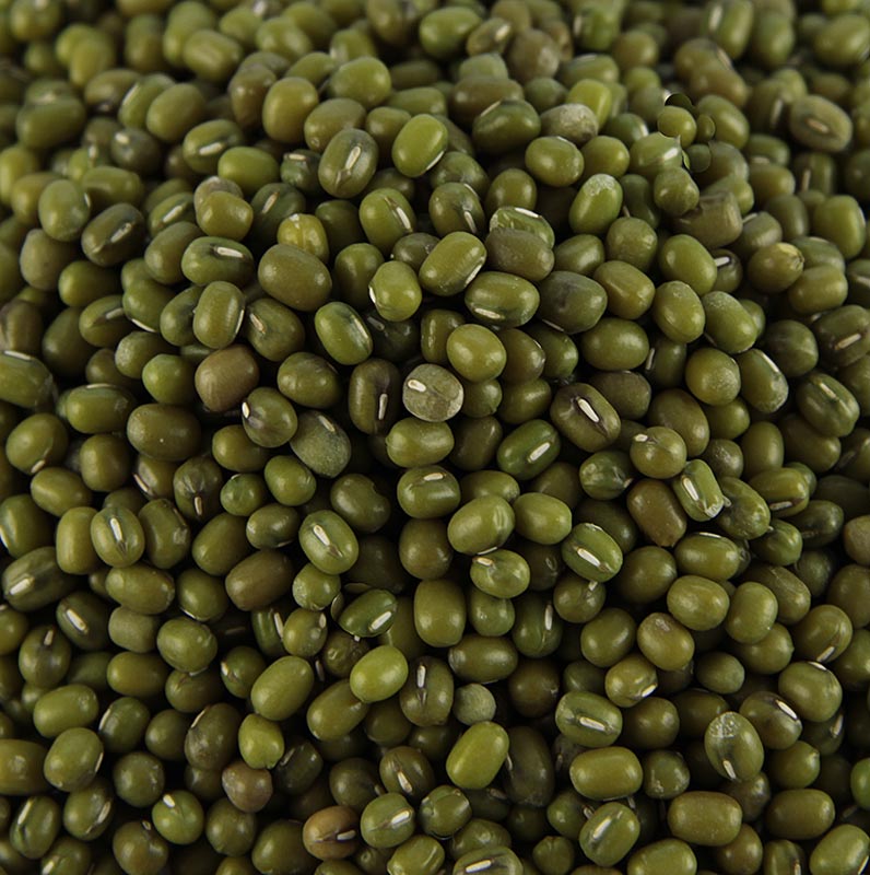 Bohnen, Mungbohnen, grün, getrocknet, 400 g